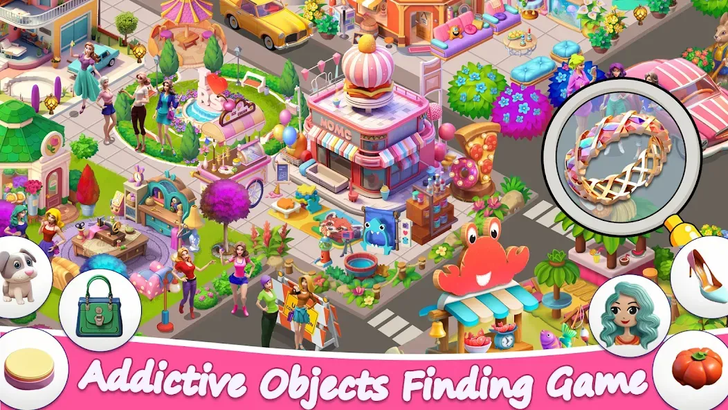 Скачать взломанную Find It Hidden Objects Games (Скавенджер Хант)  [МОД Бесконечные деньги] — последняя версия apk на Андроид screen 4