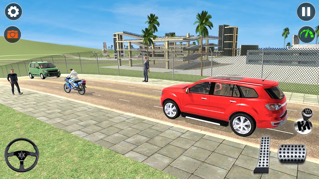 Скачать взлом Indian Car Simulator: Car Game (Индийский автомобильный симулятор)  [МОД Много монет] — последняя версия apk на Андроид screen 2