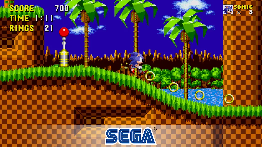 Скачать взлом Sonic the Hedgehog™ Classic (Соник Зе Хеджхог Классик)  [МОД Unlocked] — последняя версия apk на Андроид screen 1