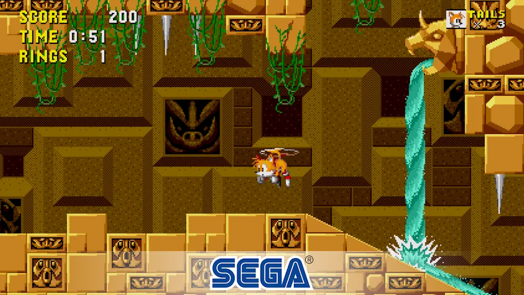 Скачать взлом Sonic the Hedgehog™ Classic (Соник Зе Хеджхог Классик)  [МОД Unlocked] — последняя версия apk на Андроид screen 3