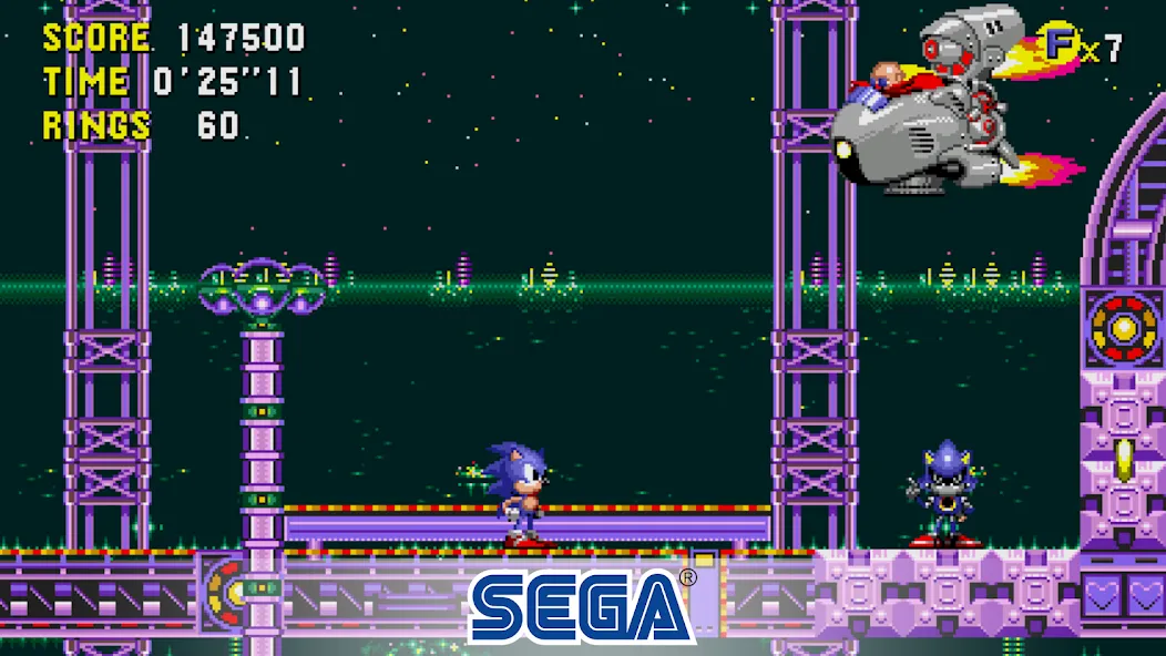 Взлом Sonic CD Classic (Соник СД Классик)  [МОД Mega Pack] — стабильная версия apk на Андроид screen 3