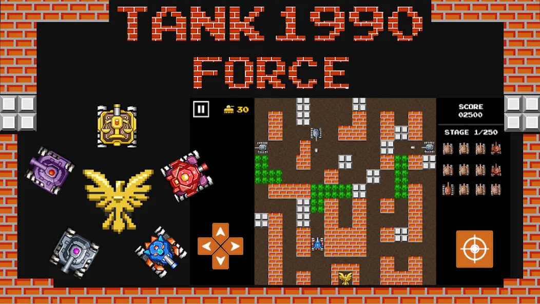 Скачать взлом Tank 1990: Battle Defense War  [МОД Бесконечные деньги] — стабильная версия apk на Андроид screen 1