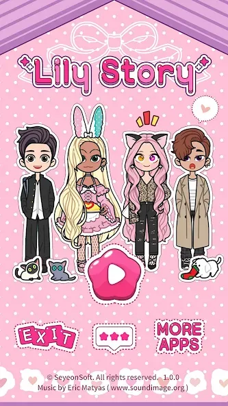 Взлом Lily Story : Dress Up Game  [МОД Menu] — последняя версия apk на Андроид screen 1