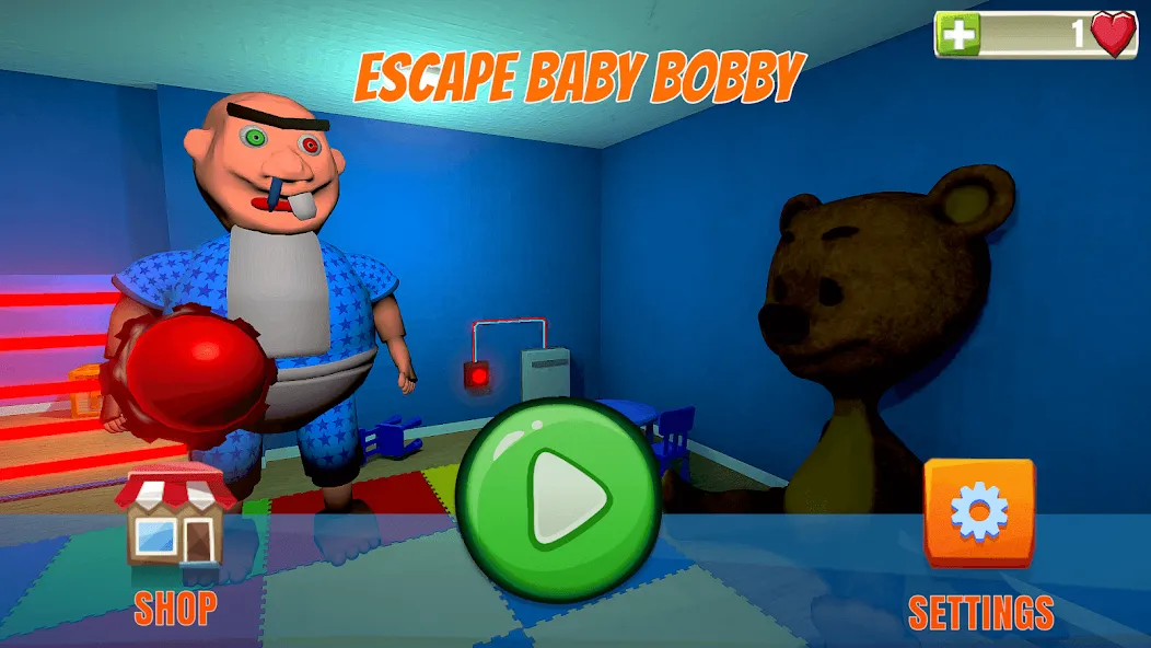 Взлом Escape Giant Obby (Эскеип Бэйби Бобби)  [МОД Все открыто] — стабильная версия apk на Андроид screen 1