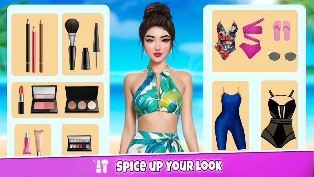 Взломанная Fashion Artist: Makeup Game  [МОД Все открыто] — последняя версия apk на Андроид screen 5