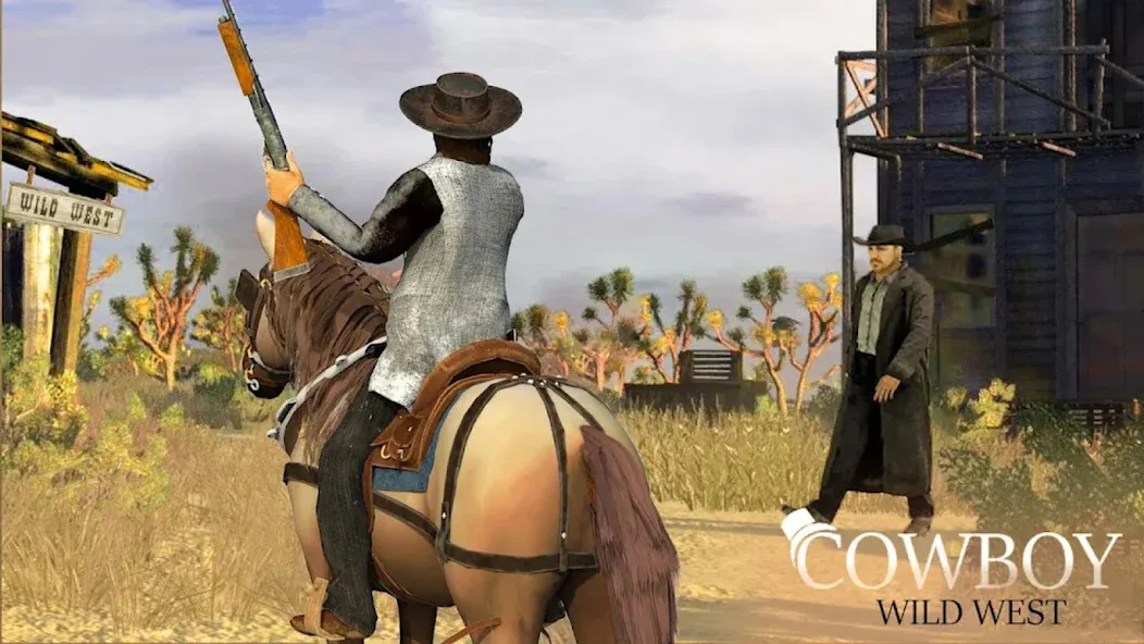 Взлом West Cowboy — Gunfighter Game (Уэст Ковбой)  [МОД Много денег] — стабильная версия apk на Андроид screen 4