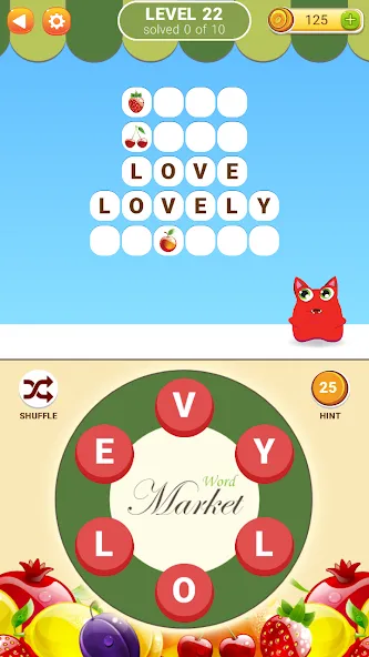 Скачать взломанную Word Market  [МОД Много монет] — последняя версия apk на Андроид screen 3