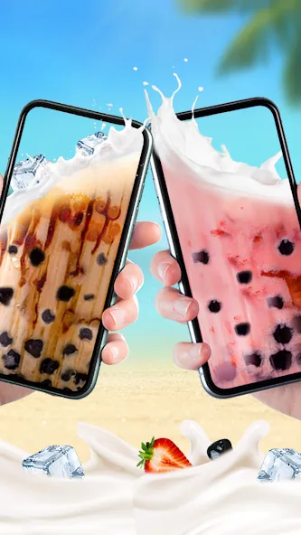 Взлом Boba recipe: Drink bubble tea (Рецепт бобы)  [МОД Бесконечные монеты] — последняя версия apk на Андроид screen 1