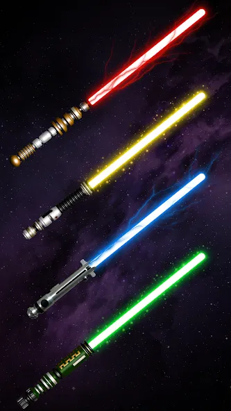 Взлом Lightsaber Gun Simulator  [МОД Меню] — последняя версия apk на Андроид screen 1