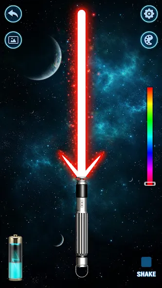 Взлом Lightsaber Gun Simulator  [МОД Меню] — последняя версия apk на Андроид screen 4