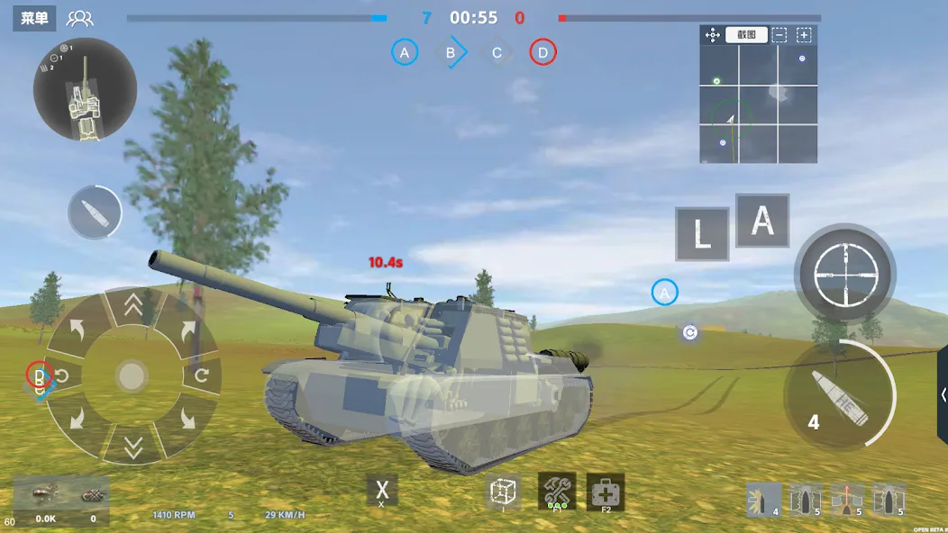 Взломанная Panzer War (Панцер Вар)  [МОД Много денег] — полная версия apk на Андроид screen 5