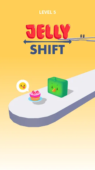 Взломанная Jelly Shift — Obstacle Course (Джелли Шифт)  [МОД Mega Pack] — полная версия apk на Андроид screen 1