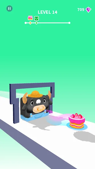 Взломанная Jelly Shift — Obstacle Course (Джелли Шифт)  [МОД Mega Pack] — полная версия apk на Андроид screen 3