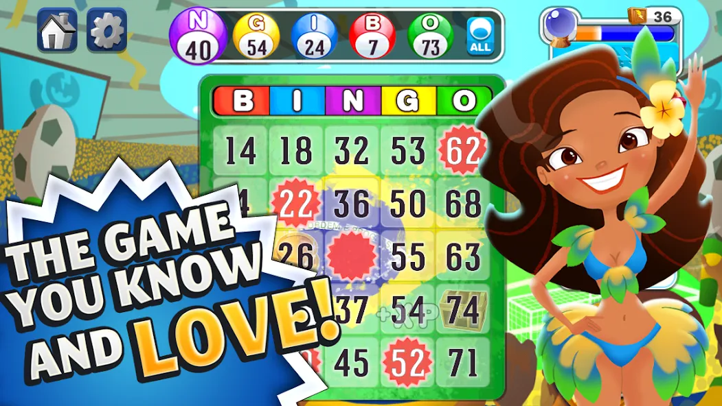 Взломанная Bingo™: World Games  [МОД Много денег] — стабильная версия apk на Андроид screen 1