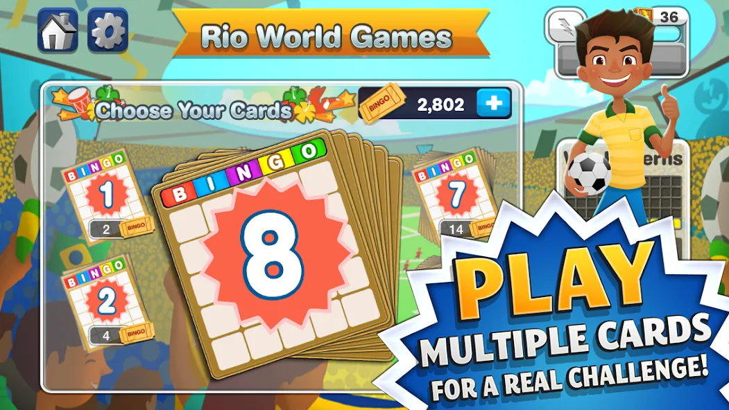 Взломанная Bingo™: World Games  [МОД Много денег] — стабильная версия apk на Андроид screen 3