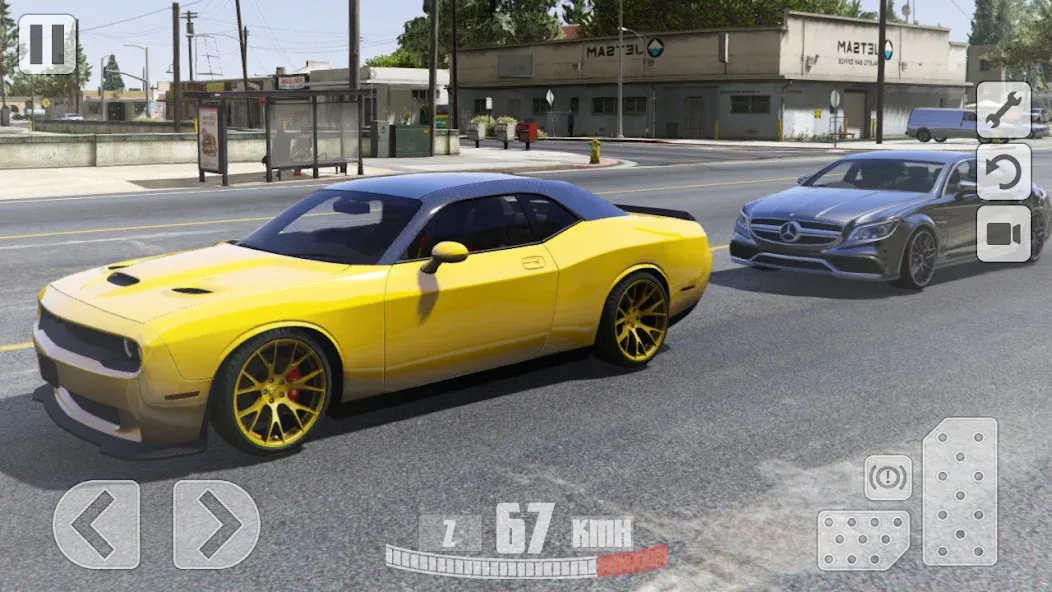 Взлом Simulator Dodge Demon Parking (Симулятор парковки  )  [МОД Бесконечные монеты] — полная версия apk на Андроид screen 2