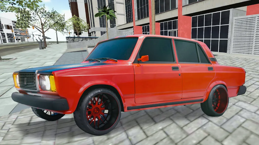 Скачать взломанную Drive Classic VAZ 2107 Parking  [МОД Unlimited Money] — стабильная версия apk на Андроид screen 1