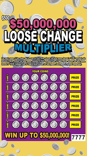 Взлом Scratch Off Lottery Scratchers  [МОД Много монет] — последняя версия apk на Андроид screen 2