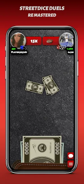 Скачать взлом Phone Dice™ Street Dice Game (Фон Дайс Стрит Дайс Гейм)  [МОД Бесконечные деньги] — последняя версия apk на Андроид screen 1