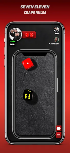 Скачать взлом Phone Dice™ Street Dice Game (Фон Дайс Стрит Дайс Гейм)  [МОД Бесконечные деньги] — последняя версия apk на Андроид screen 2