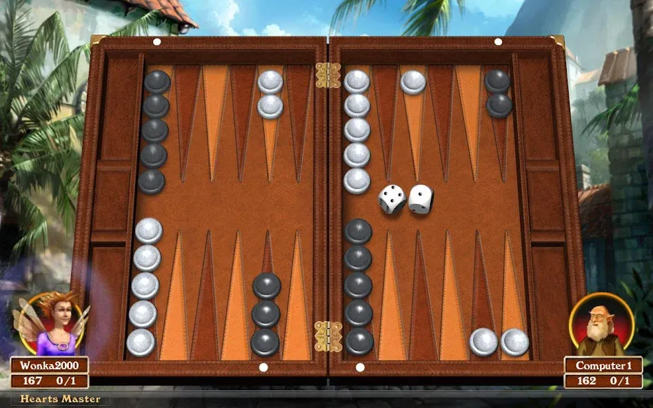 Взломанная Hardwood Backgammon (Хардвуд Бэкгаммон)  [МОД Все открыто] — полная версия apk на Андроид screen 1