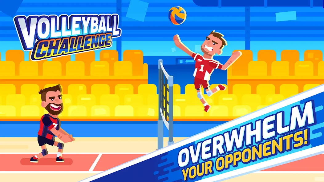 Скачать взлом Volleyball Challenge 2024  [МОД Unlimited Money] — полная версия apk на Андроид screen 1