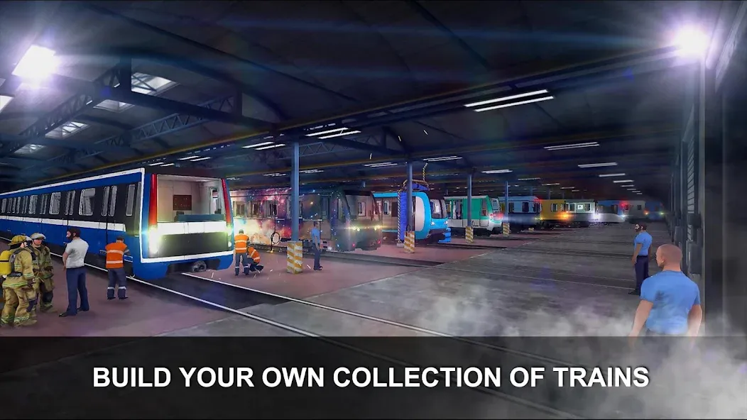 Взлом Subway Simulator 3D  [МОД Menu] — полная версия apk на Андроид screen 3