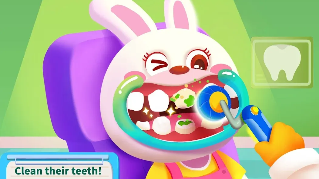 Скачать взломанную Baby Panda's Hospital Care  [МОД Menu] — полная версия apk на Андроид screen 5