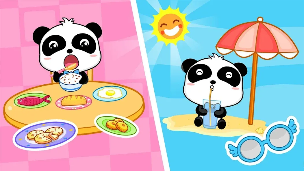 Скачать взлом Baby Panda's Daily Life  [МОД Бесконечные деньги] — стабильная версия apk на Андроид screen 2