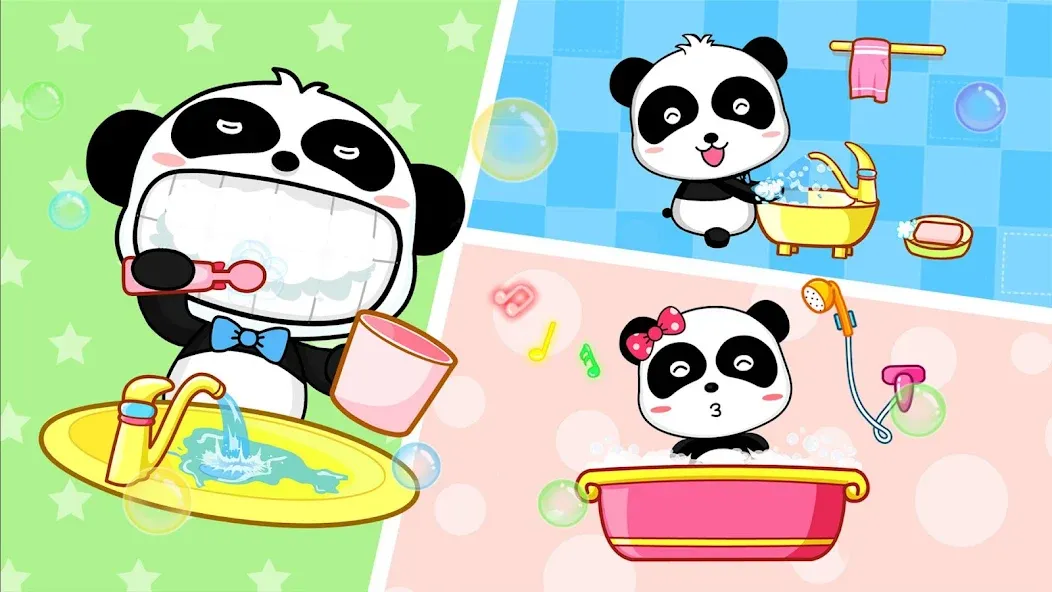 Скачать взлом Baby Panda's Daily Life  [МОД Бесконечные деньги] — стабильная версия apk на Андроид screen 4