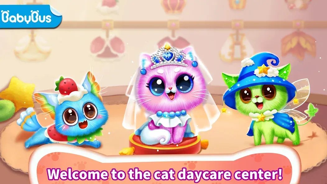 Взлом Little Panda: Baby Cat Daycare  [МОД Unlimited Money] — последняя версия apk на Андроид screen 1