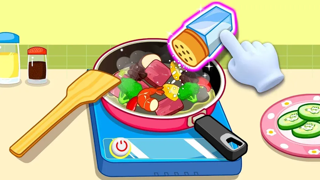 Скачать взлом My Baby Panda Chef  [МОД Menu] — стабильная версия apk на Андроид screen 3