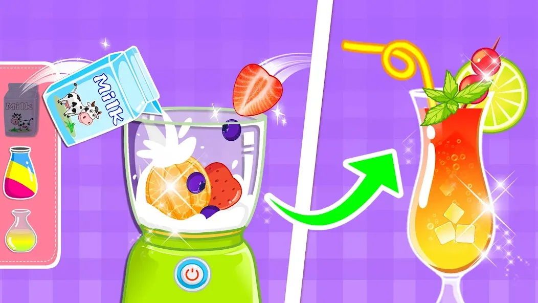 Скачать взлом My Baby Panda Chef  [МОД Menu] — стабильная версия apk на Андроид screen 4