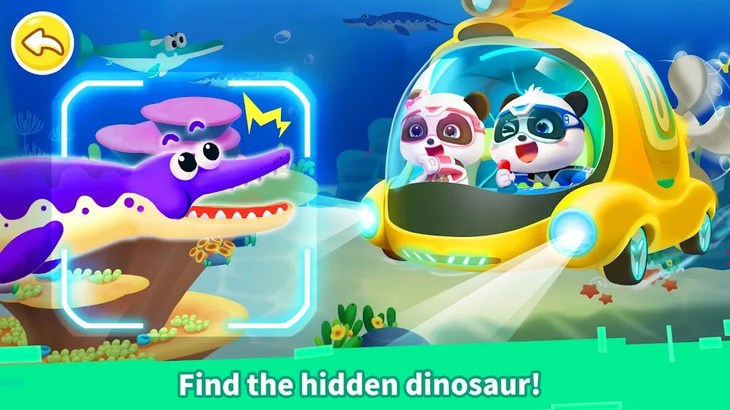 Скачать взломанную Little Panda: Dinosaur Care  [МОД Unlocked] — стабильная версия apk на Андроид screen 2