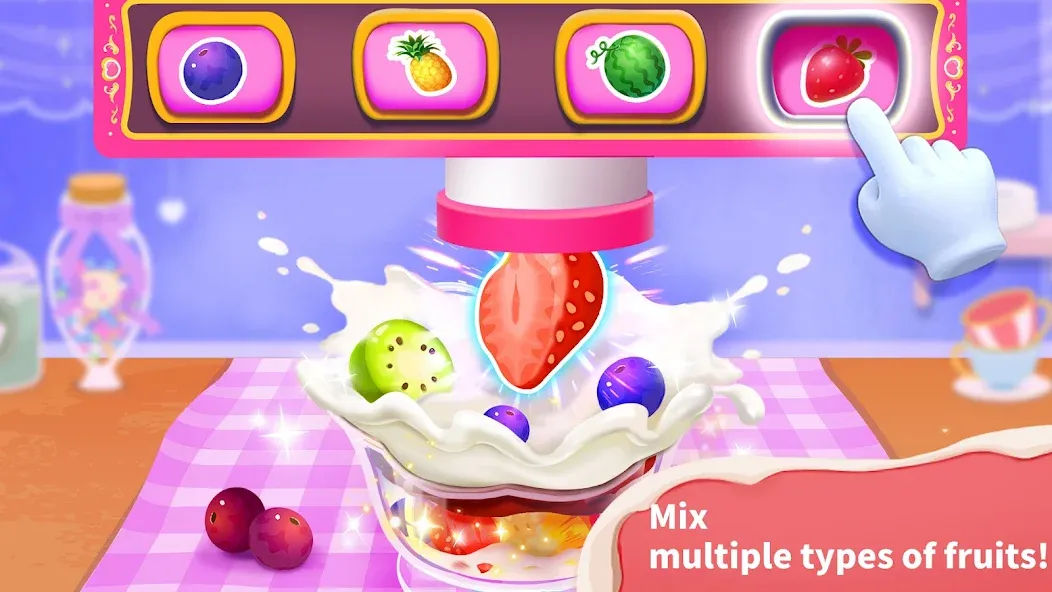 Взлом Baby Panda’s Ice Cream Shop  [МОД Все открыто] — полная версия apk на Андроид screen 3