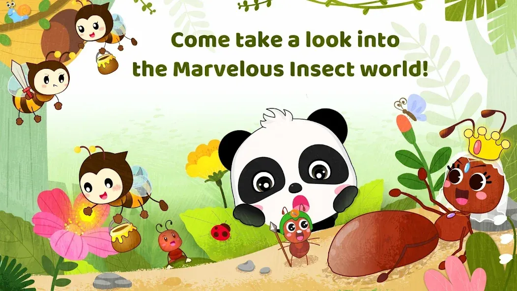 Скачать взлом Little Panda's Insect World  [МОД Все открыто] — стабильная версия apk на Андроид screen 5