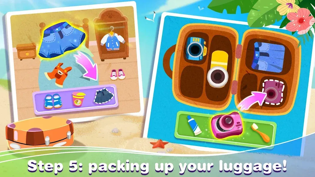 Скачать взломанную Baby Panda’s Summer: Vacation  [МОД Меню] — полная версия apk на Андроид screen 5