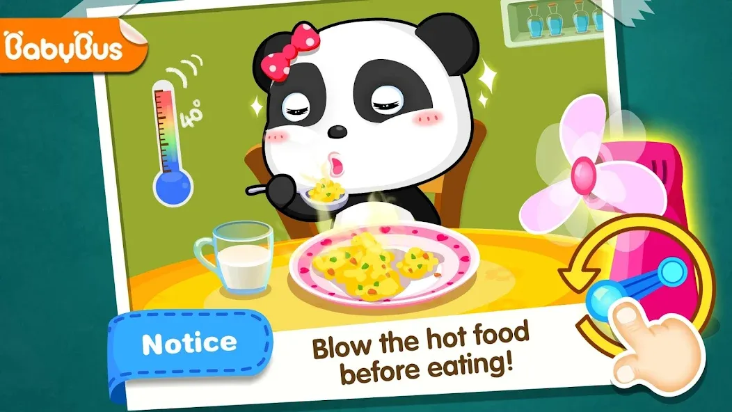 Скачать взлом Baby Panda Home Safety  [МОД Unlimited Money] — полная версия apk на Андроид screen 1