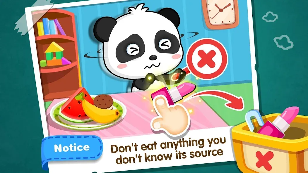 Скачать взлом Baby Panda Home Safety  [МОД Unlimited Money] — полная версия apk на Андроид screen 2