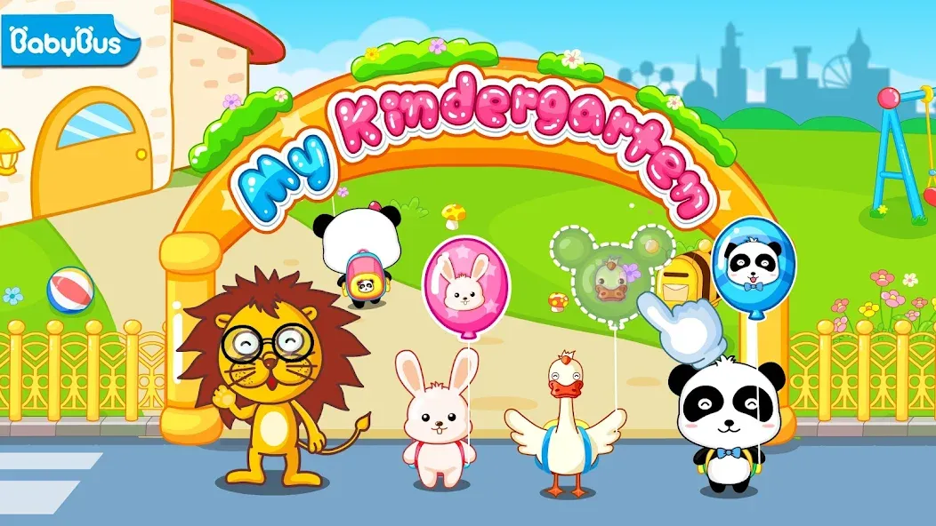 Взломанная Baby Panda Kindergarten  [МОД Меню] — полная версия apk на Андроид screen 1