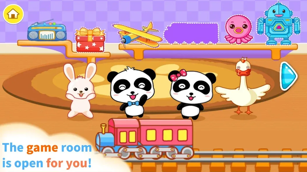 Взломанная Baby Panda Kindergarten  [МОД Меню] — полная версия apk на Андроид screen 2