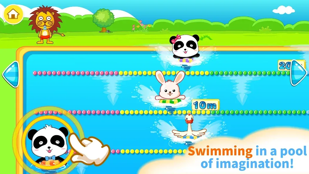 Взломанная Baby Panda Kindergarten  [МОД Меню] — полная версия apk на Андроид screen 5