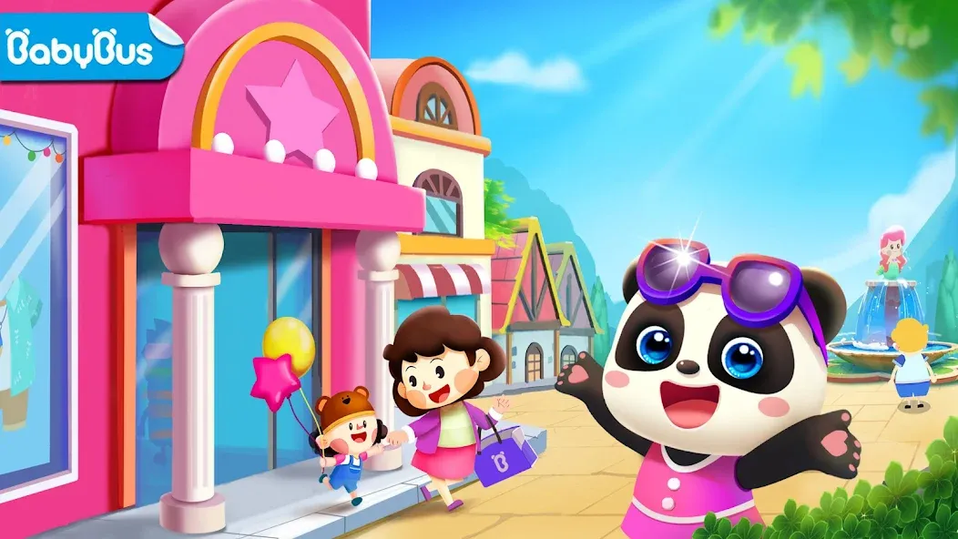 Скачать взлом Little Panda's Town: Mall  [МОД Меню] — полная версия apk на Андроид screen 1