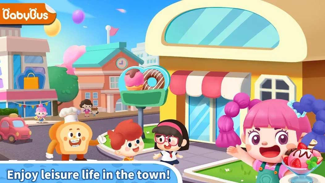 Взломанная Little Panda's Town: Street  [МОД Menu] — последняя версия apk на Андроид screen 1