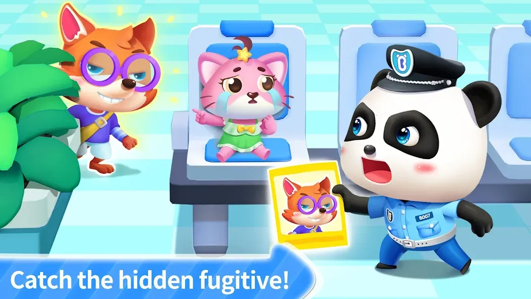 Взлом Little Panda Policeman  [МОД Все открыто] — полная версия apk на Андроид screen 4