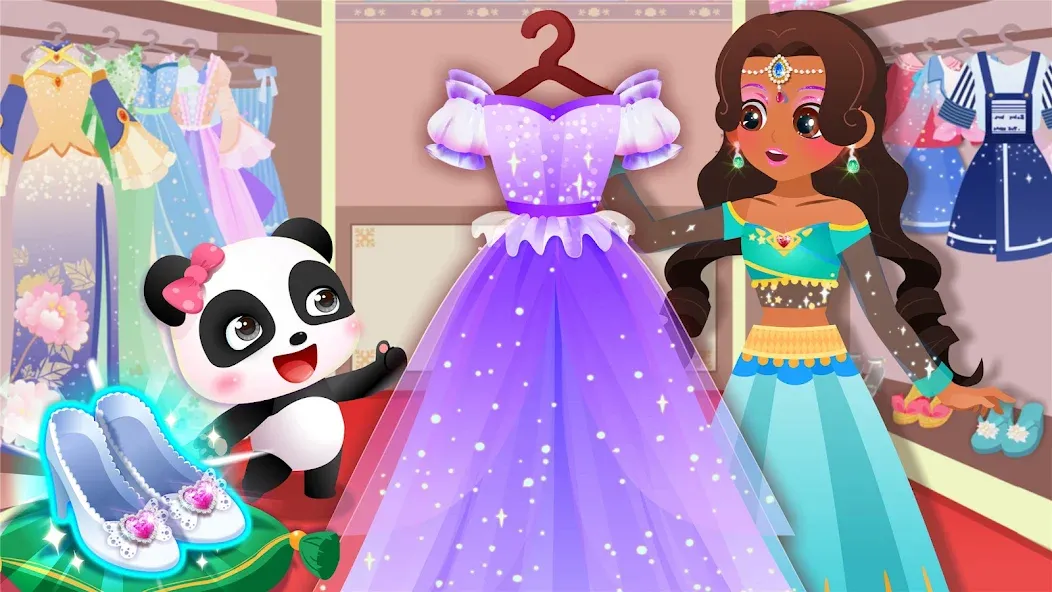 Взломанная Little Panda: Princess Makeup  [МОД Menu] — стабильная версия apk на Андроид screen 4