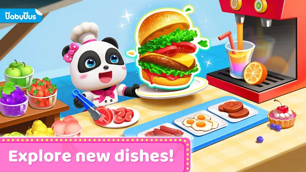 Взлом Little Panda's Restaurant  [МОД Много монет] — полная версия apk на Андроид screen 1