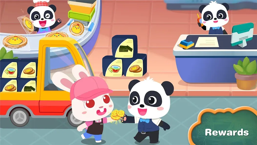 Взломанная Little Panda's Snack Factory  [МОД Unlocked] — последняя версия apk на Андроид screen 5