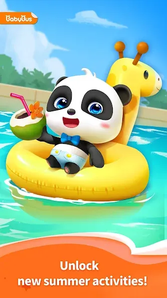 Скачать взлом Talking Baby Panda-Virtual Pet  [МОД Mega Pack] — полная версия apk на Андроид screen 1