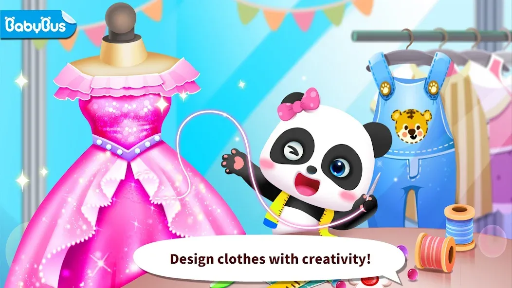 Скачать взлом Baby Panda's Fashion Dress Up  [МОД Бесконечные монеты] — полная версия apk на Андроид screen 2